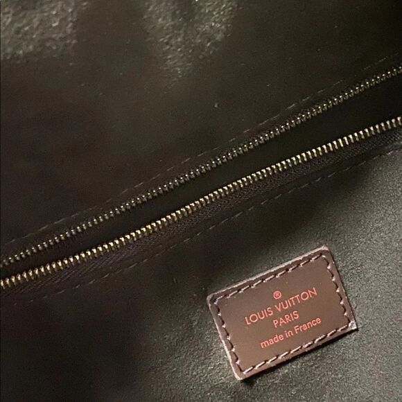 Louis Vuitton Portobello Shoulder Bag Damier Ebene Brown - Picture 9 of 10